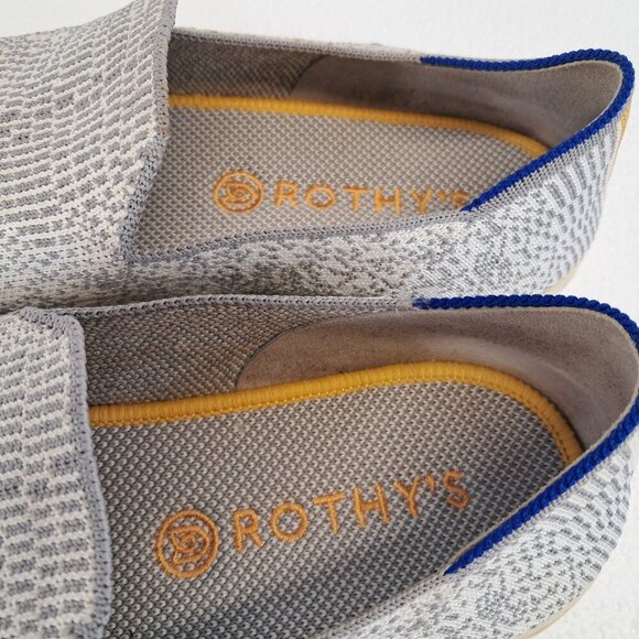 Rothy's Opal Python Slip On Sneakers Size 8.5 - Picture 10 of 16